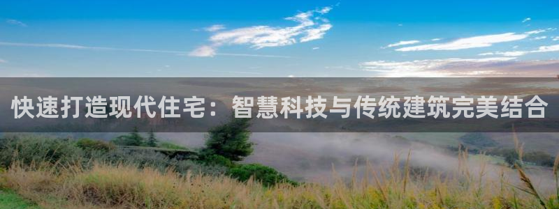 贵州狗子28：快速打造现代住宅：智慧科技与传统建筑完美结合